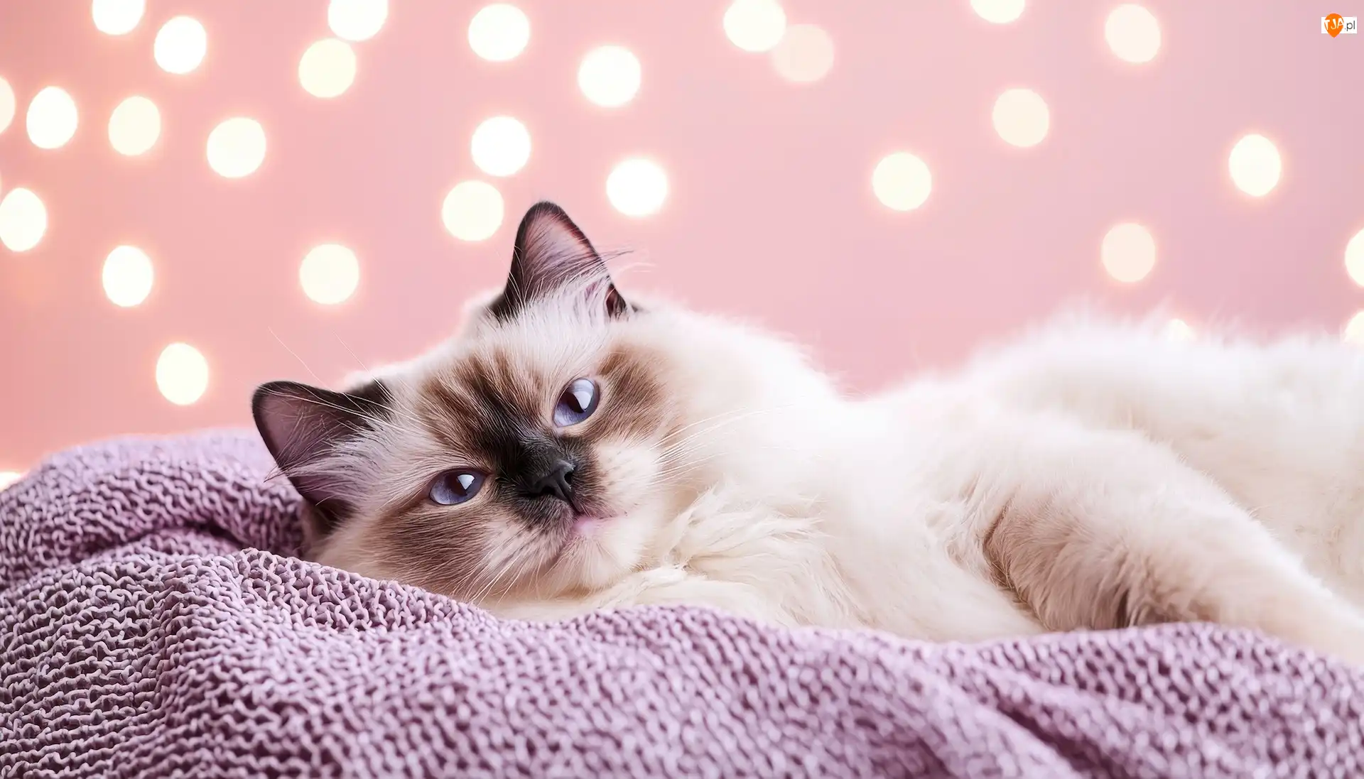 Grafika, Kot, Ragdoll, Koc