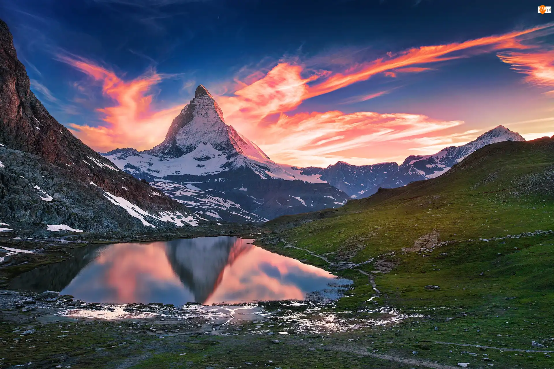 Matterhorn, Góry, Alpy