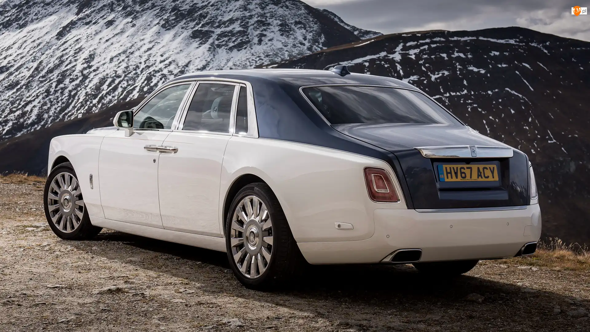 Tył, Rolls-Royce Phantom