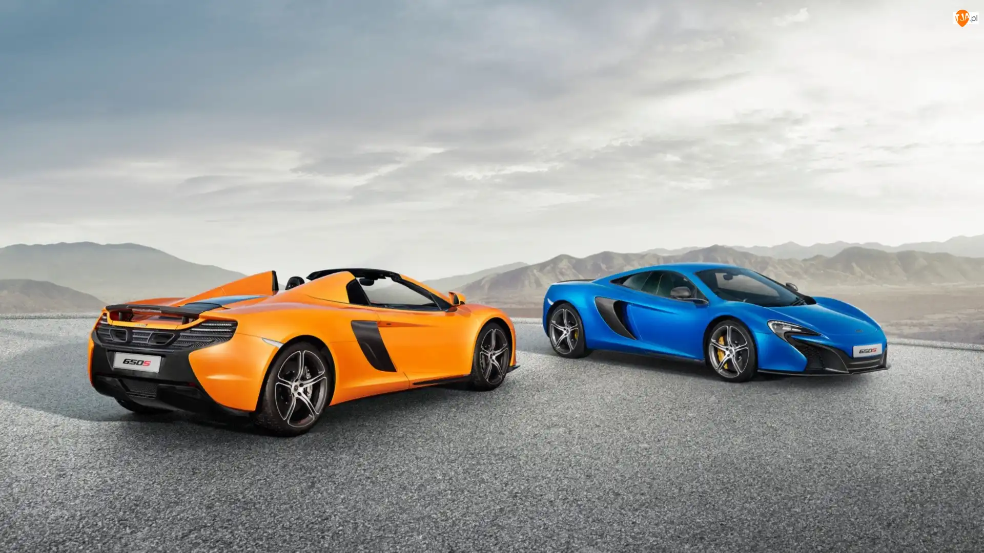 650S, Góry, McLaren, Samochody, Droga