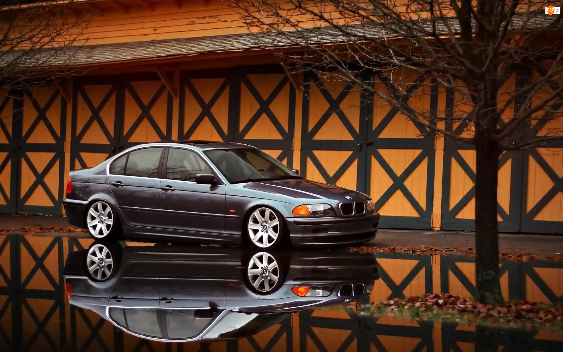 Odbicie, Samochód, BMW, E46