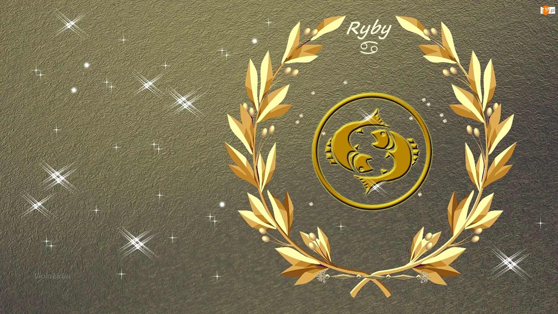 Ryby, Grafika, Znak, Zodiaku