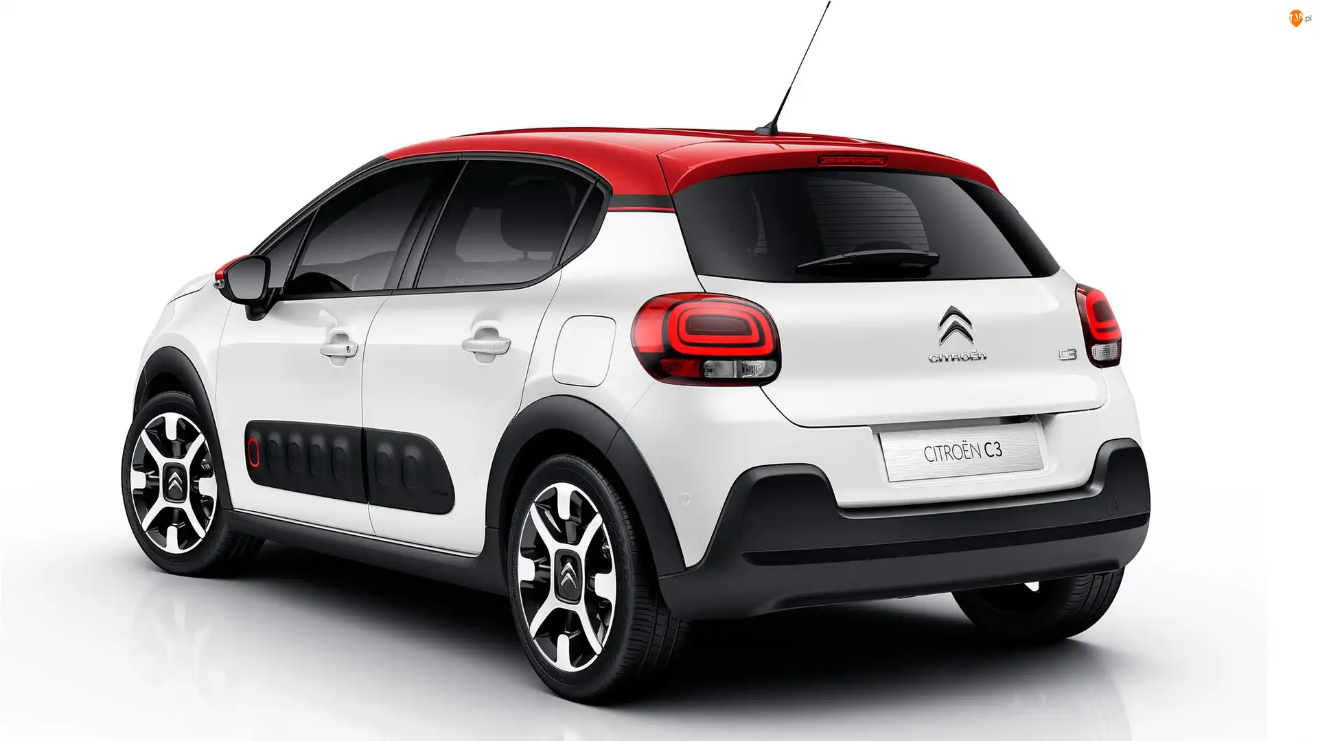 Tył, Citroen C3, 2016