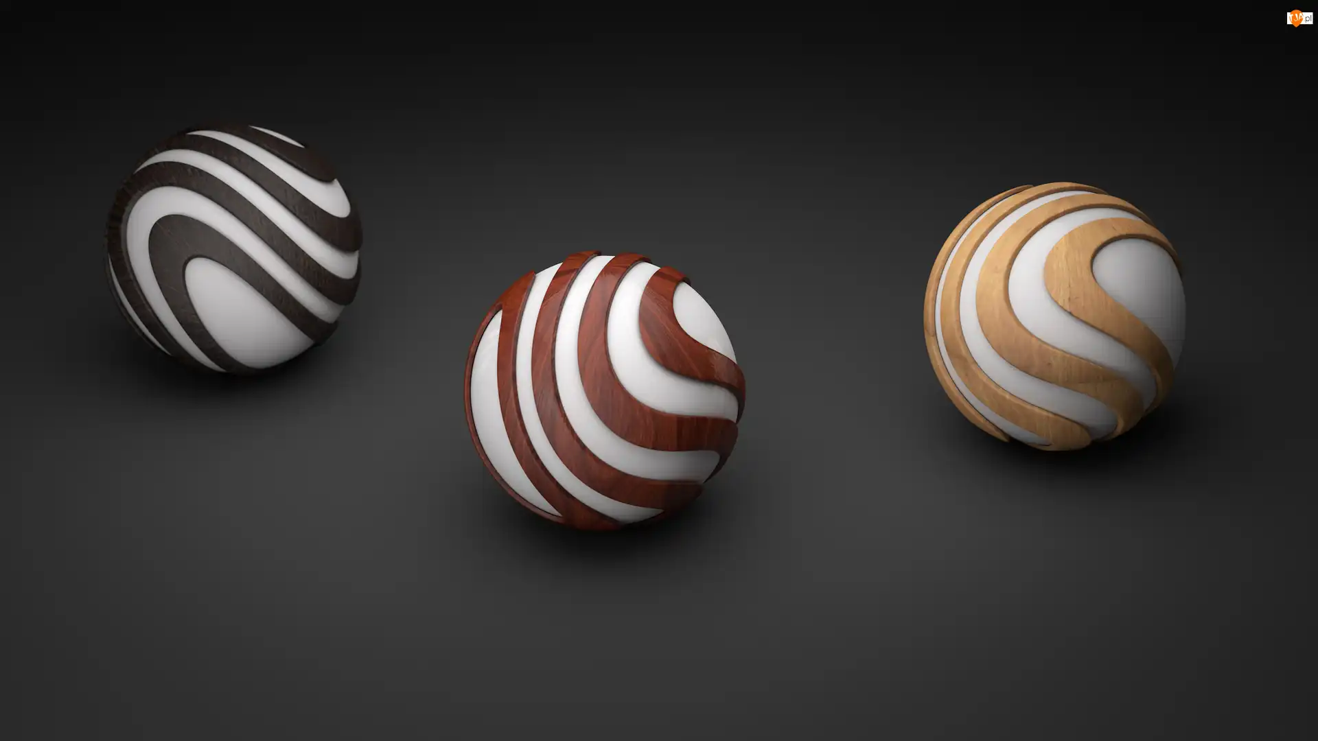 Kule, Grafika 3D, Trzy