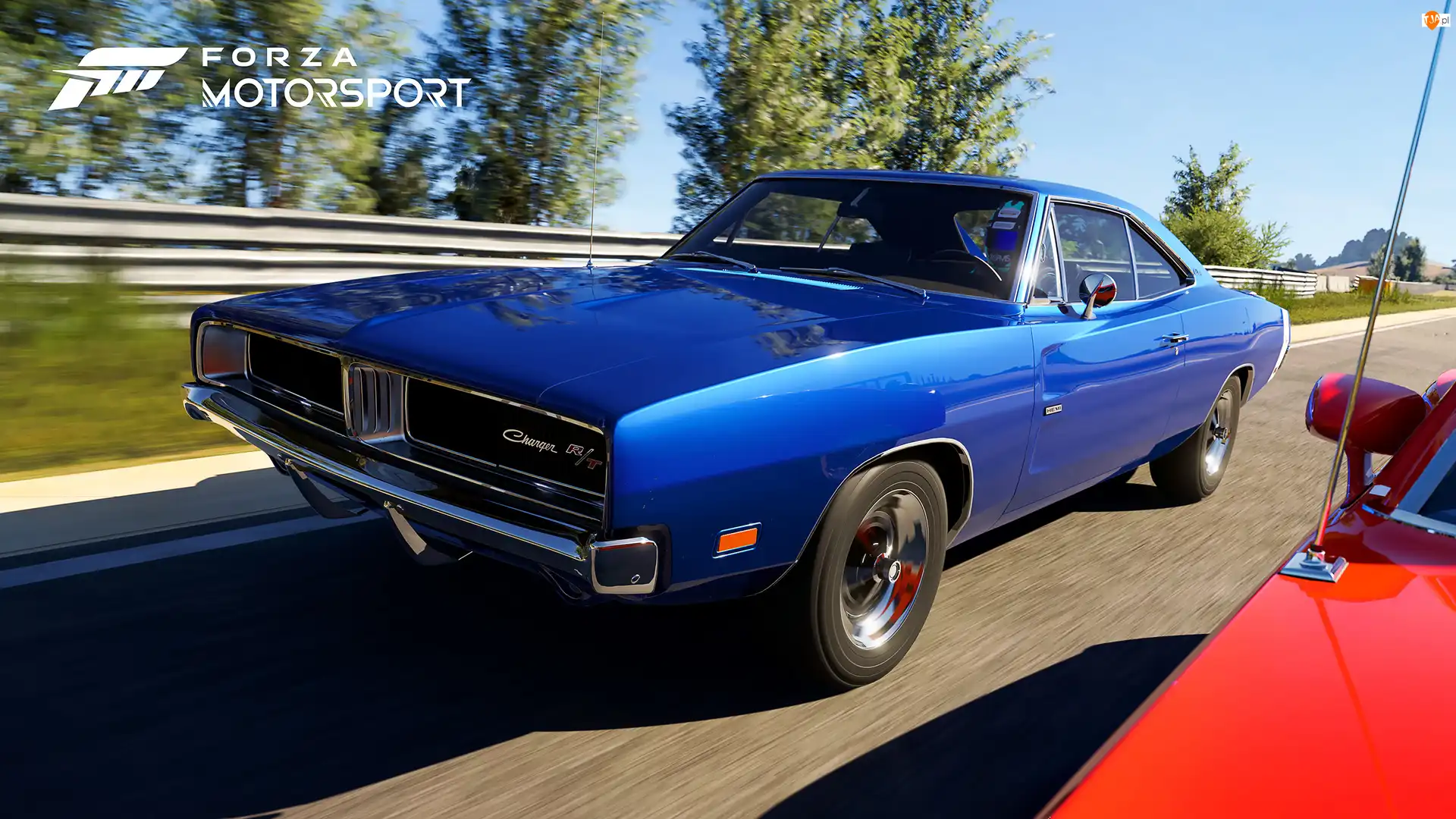 Niebieski, Gra, Forza Motorsport, Dodge Challenger RT
