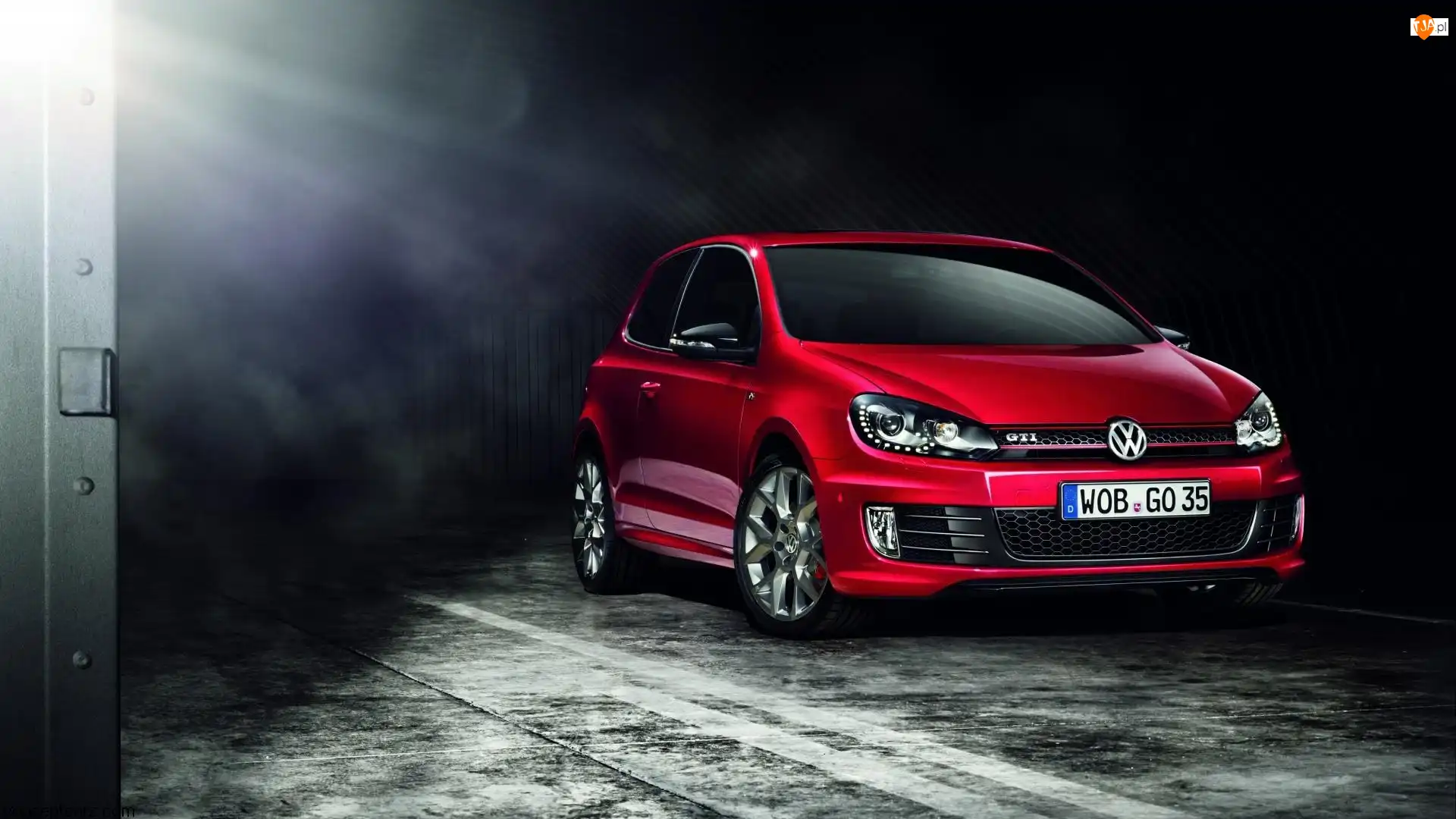 Golf, Edition, Volkswagen, Czerwony, GTI