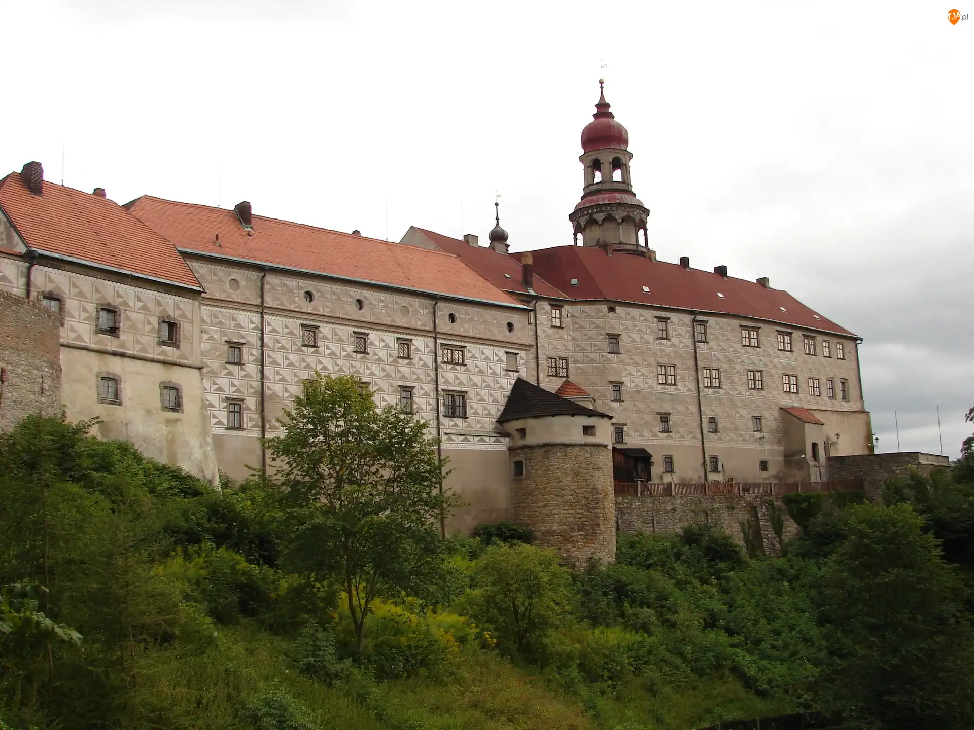 Czechy, Zamek w Nachodzie, Zamek Náchod, Miejscowość Náchod