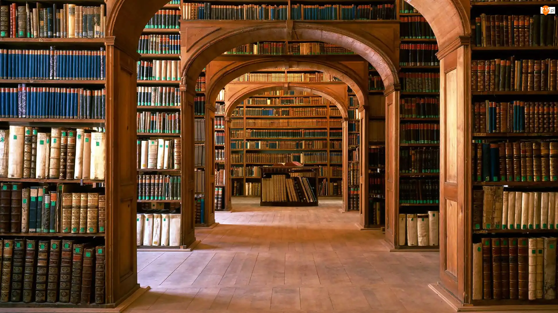 Książki, Biblioteka, Regały
