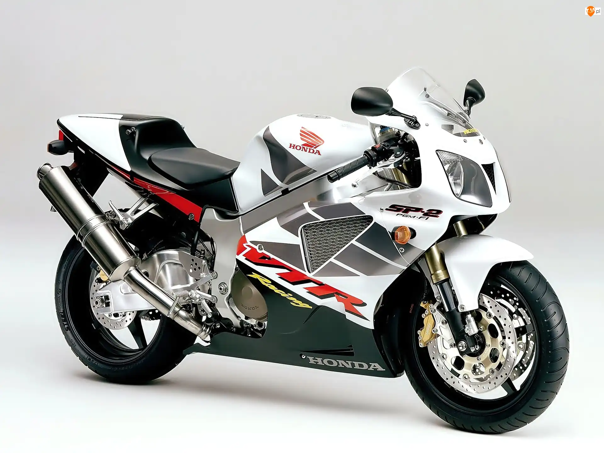 Lustra, Honda, VTR1000SP2, Biała