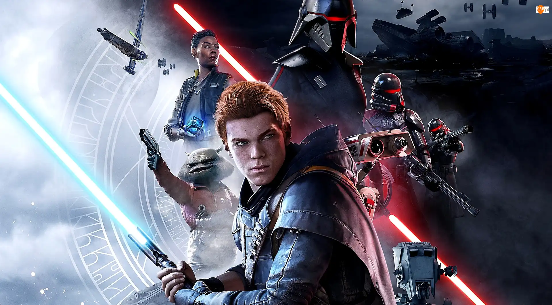 Upadły Zakon, Broń, Star Wars Jedi Fallen Order, Gra, Postacie