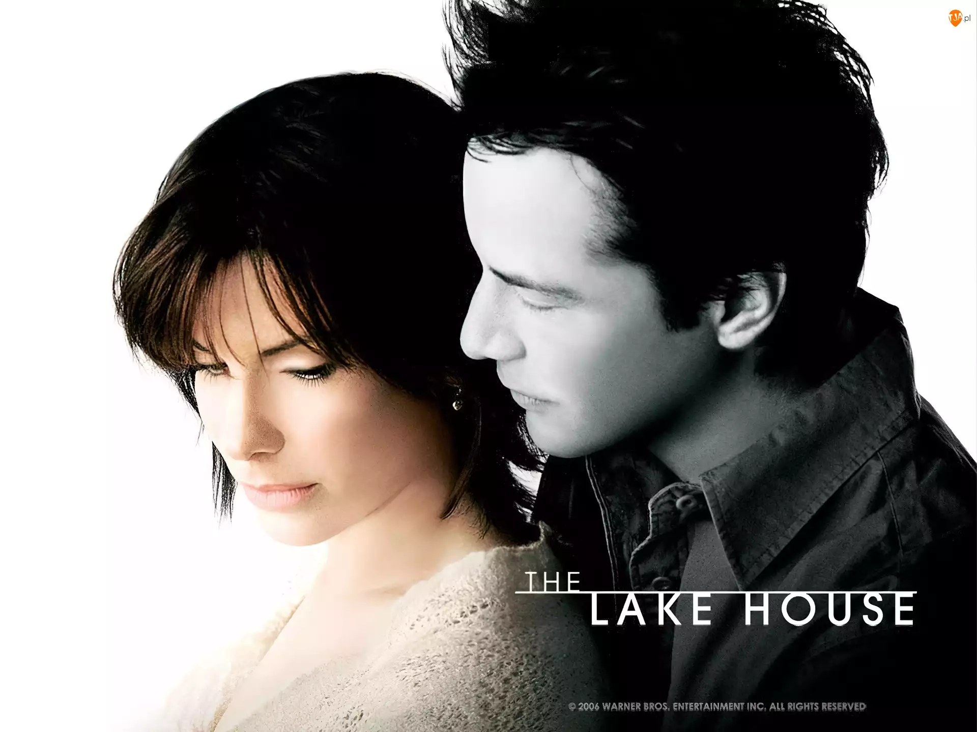 przytuleni, The Lake House, Sandra Bullock, Keanu Reeves, plakat