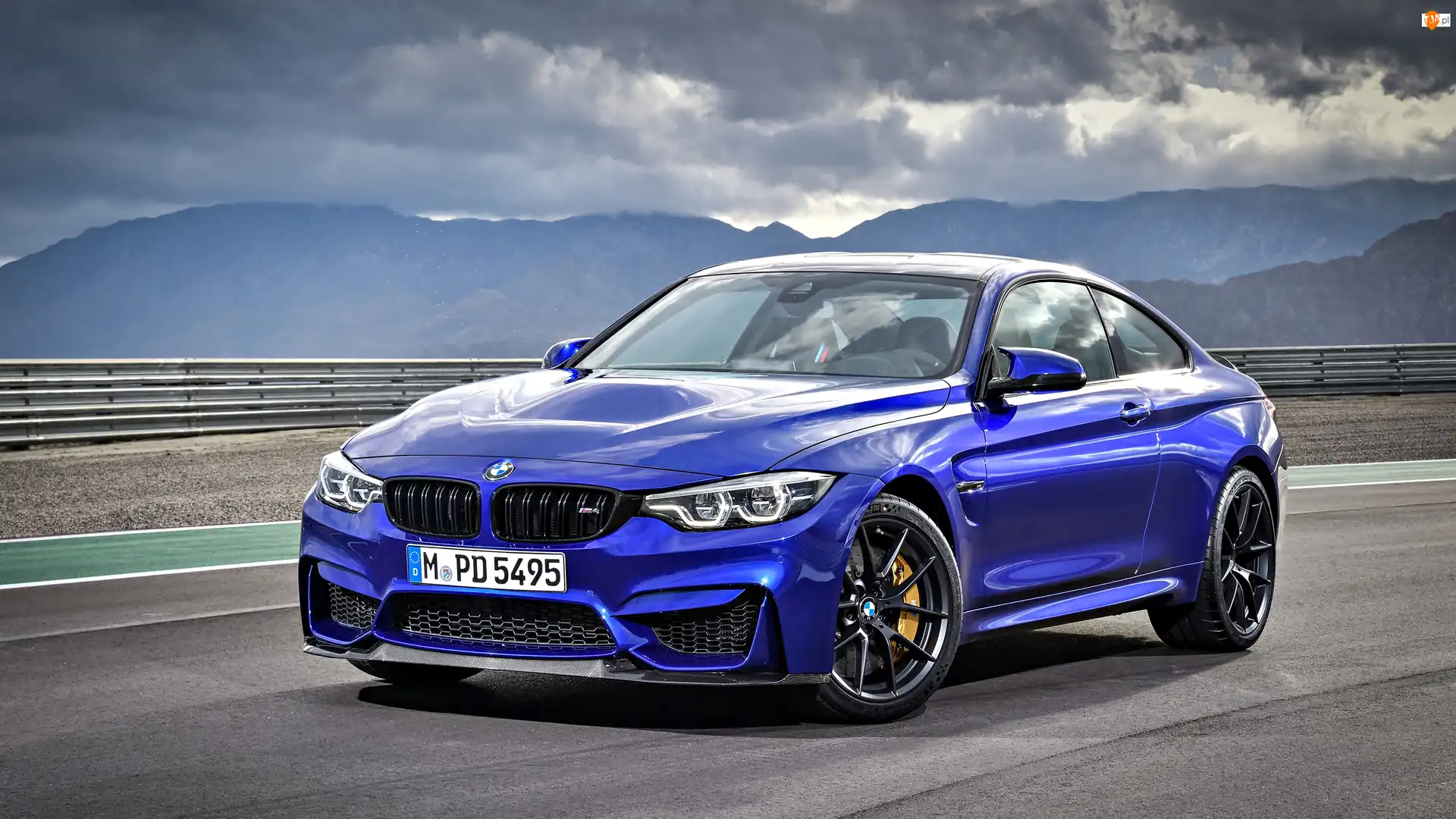 Góry, Niebieskie, BMW M4 CS, 2018