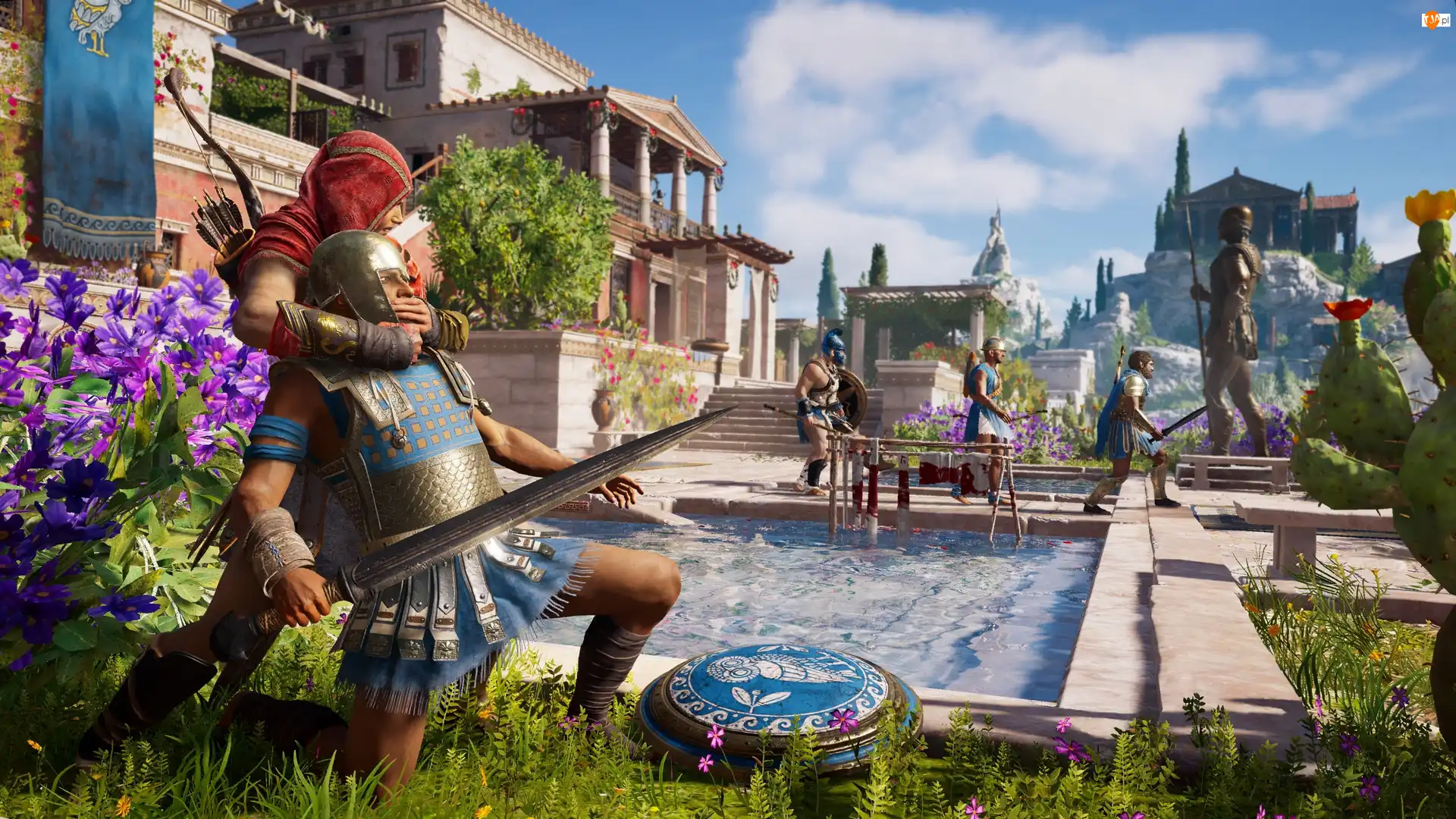 Grecja, Gra, Assassins Creed Odyssey, Postacie