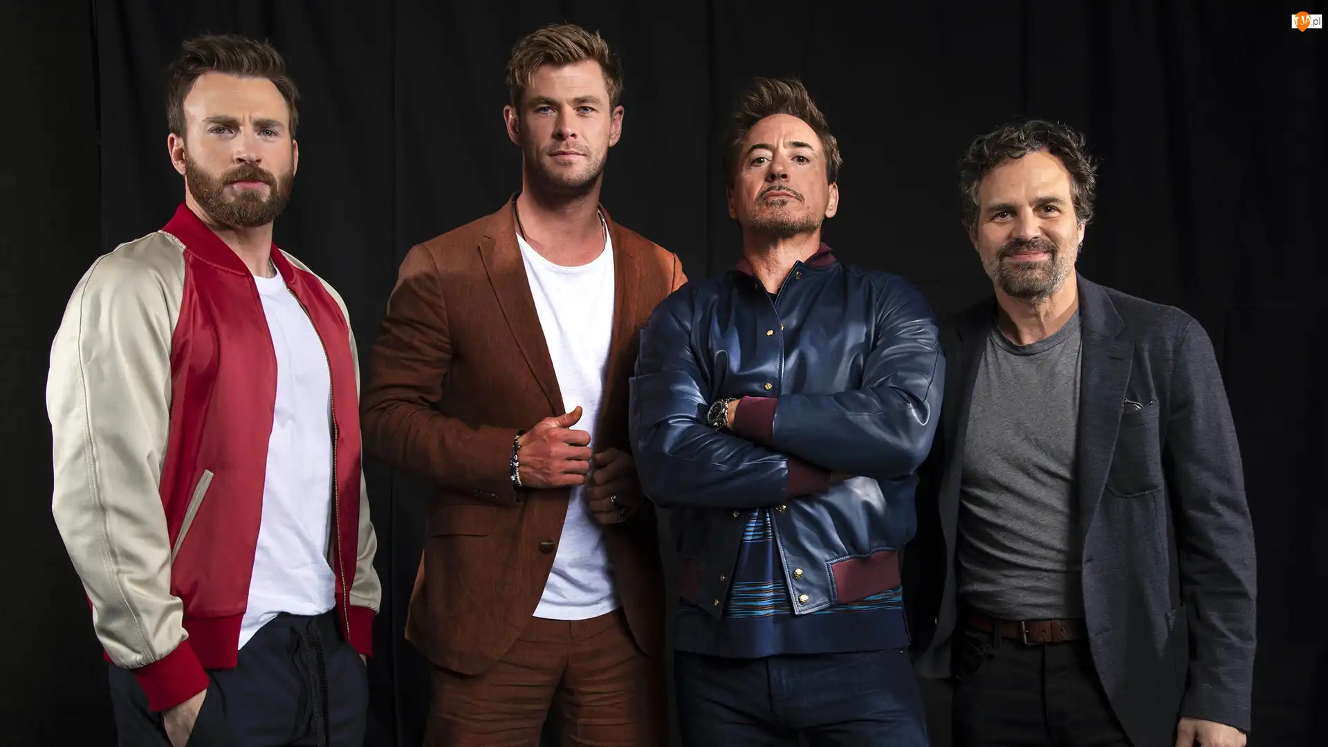 Aktorzy, Mężczyźni, Chris Hemsworth, Mark Ruffalo, Chris Evans, Robert Downey Jr.