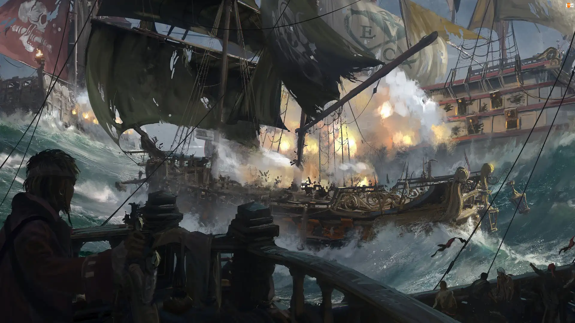 Okręty, Gra, Skull and Bones, Piraci