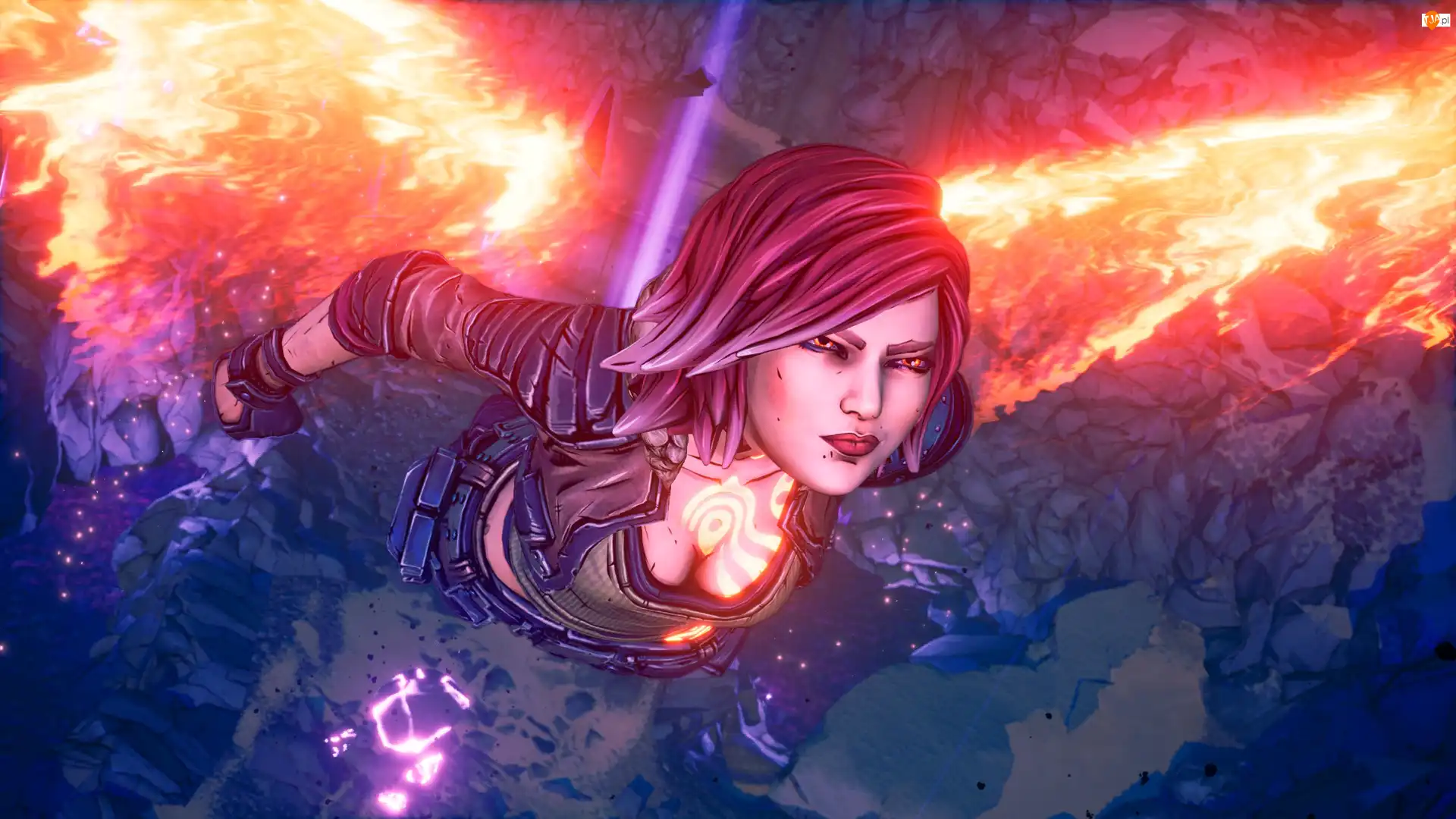 Lilith, Postać, Borderlands 3, Ogień, Gra, Skrzydła