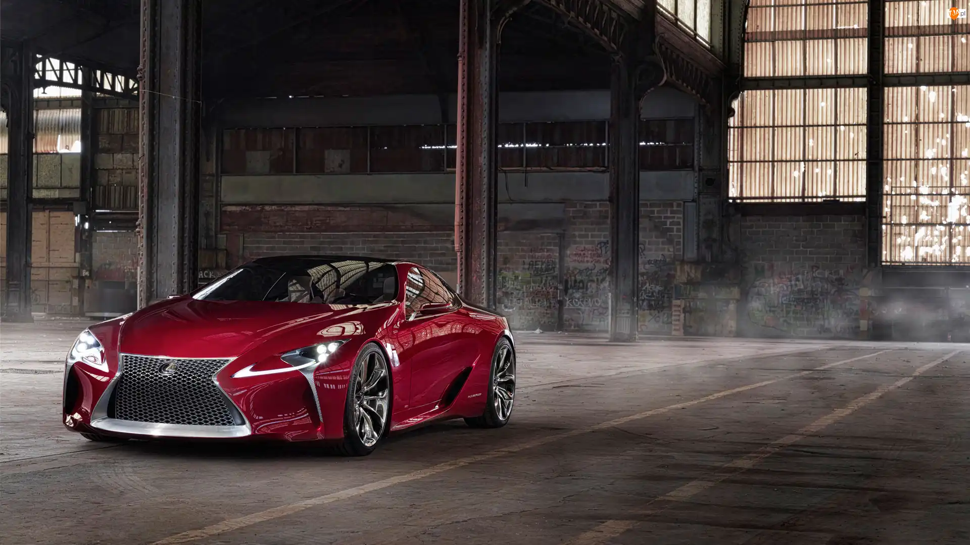 2012, Czerwony, Lexus LF-LC Concept