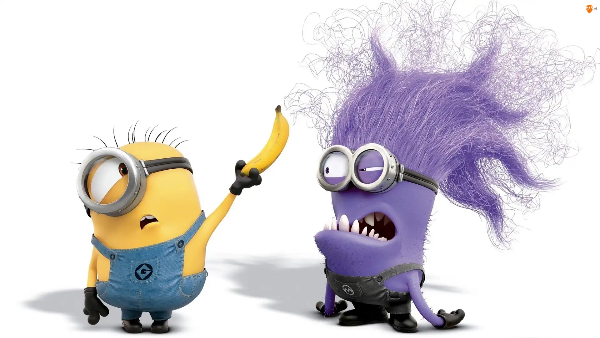Złość, Minionki, Minion Stuart, Banan