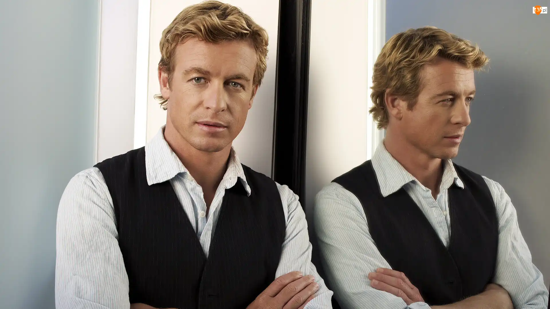 Mentalista, Odbicie, Serial, Simon Baker, Lustro