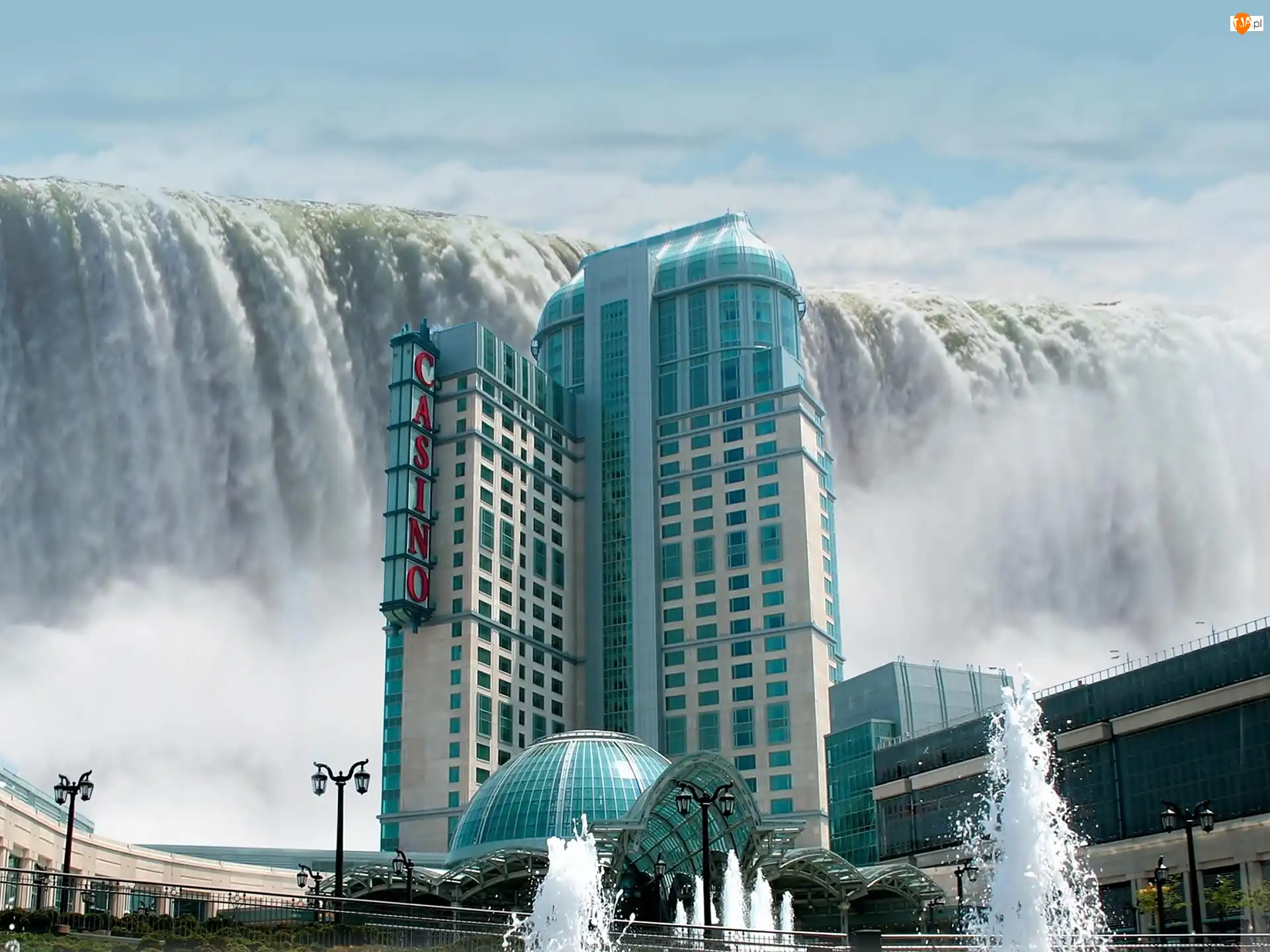 Kasyno, Wodospad, Niagara, Budynki