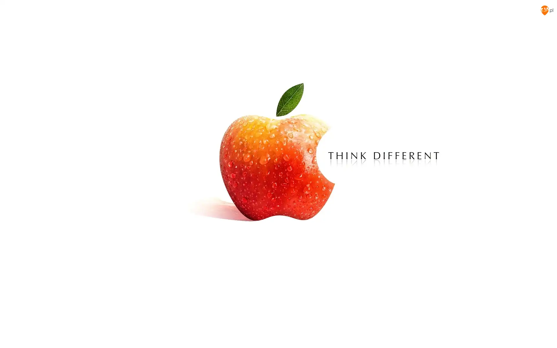 Apple, Nadgryzione, Jabłko, Logo