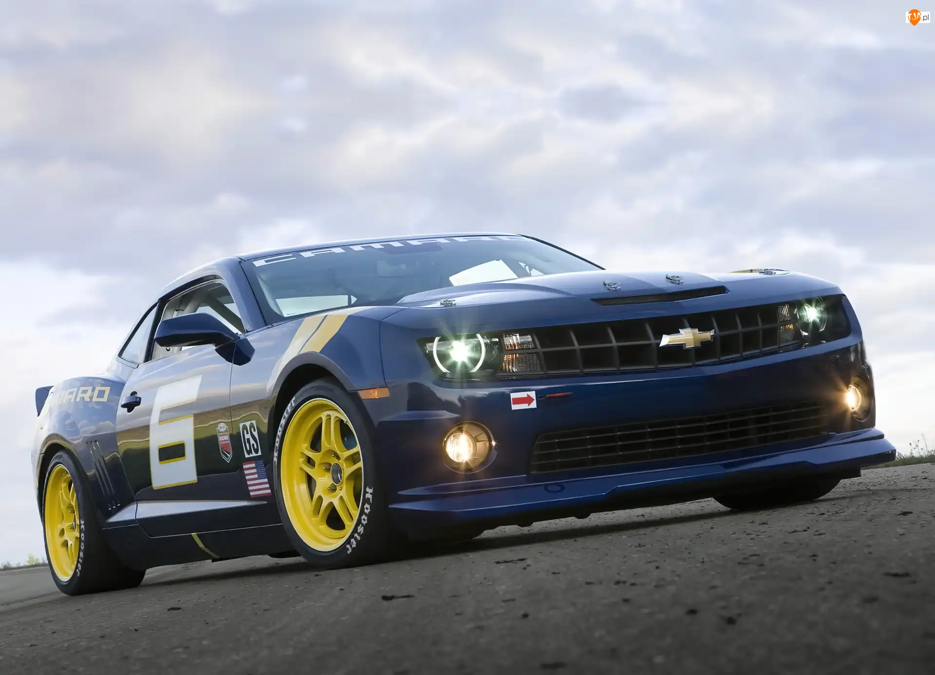 Felgi, Chevrolet Camaro GS, Żółte