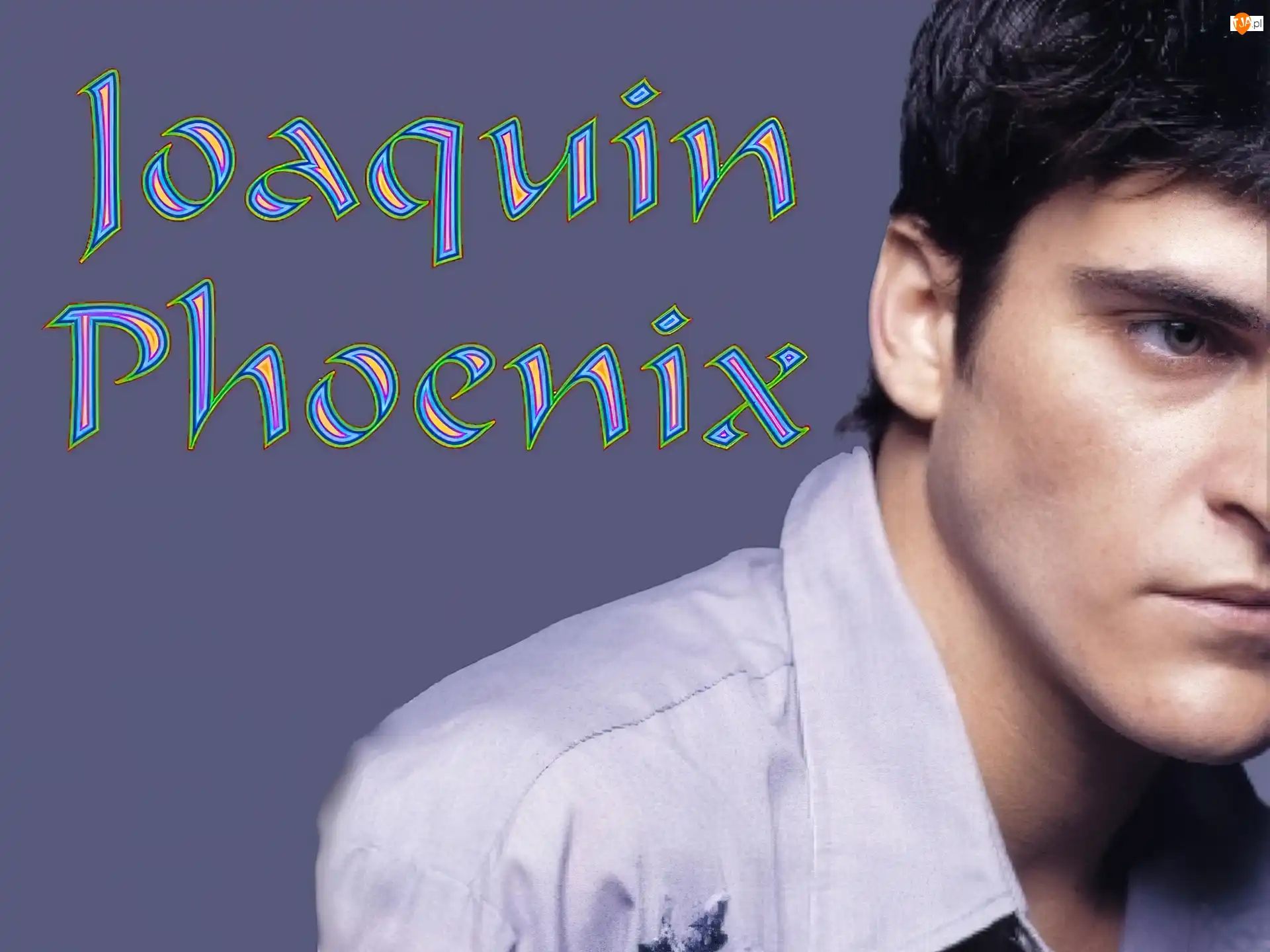 ciemne włosy, Joaquin Phoenix