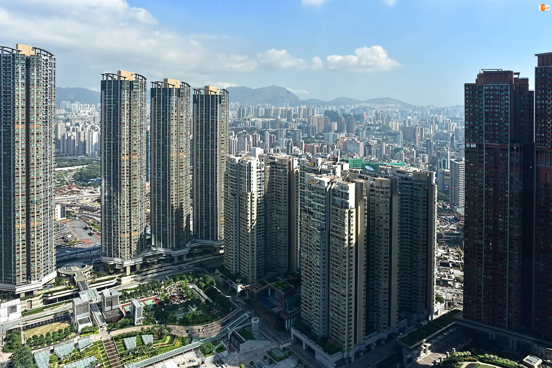 Wieżowiec, Hong Kong, Chiny