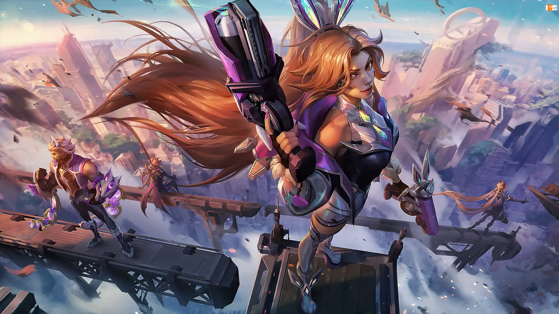 League of Legends, Gra, Miss Fortune, Broń, Postać, Łowczyni nagród