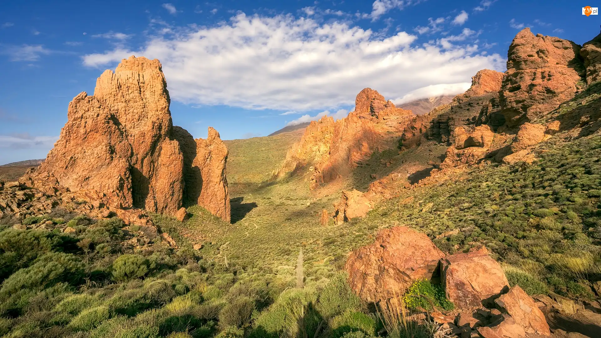 Teneryfa, Park Narodowy Teide, Wyspy Kanaryjskie, Hiszpania, Skały