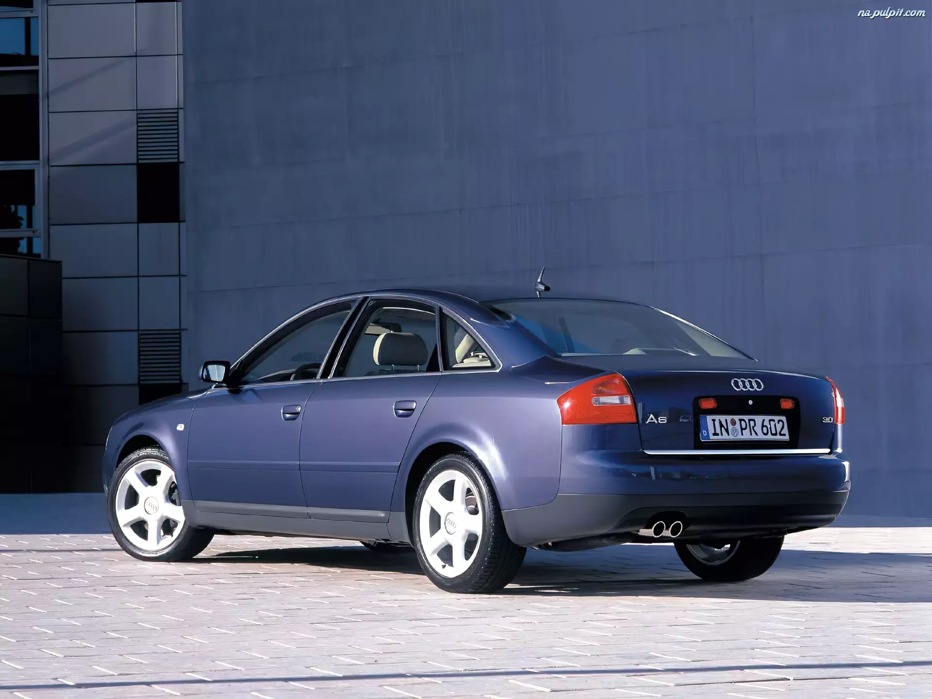 Audi A6, Granatowy, Metalik
