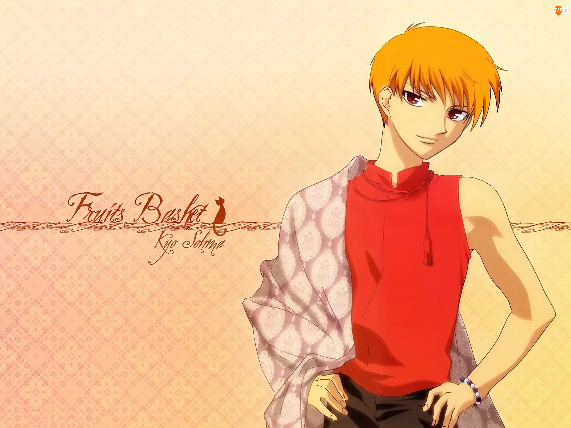 chłopak, Fruits Basket, postać, bluza