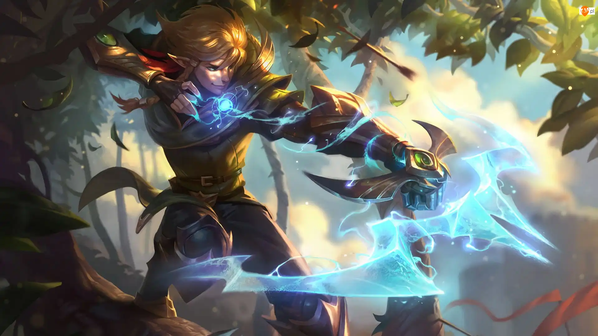 Ezreal, Gra, League of Legends, Postać