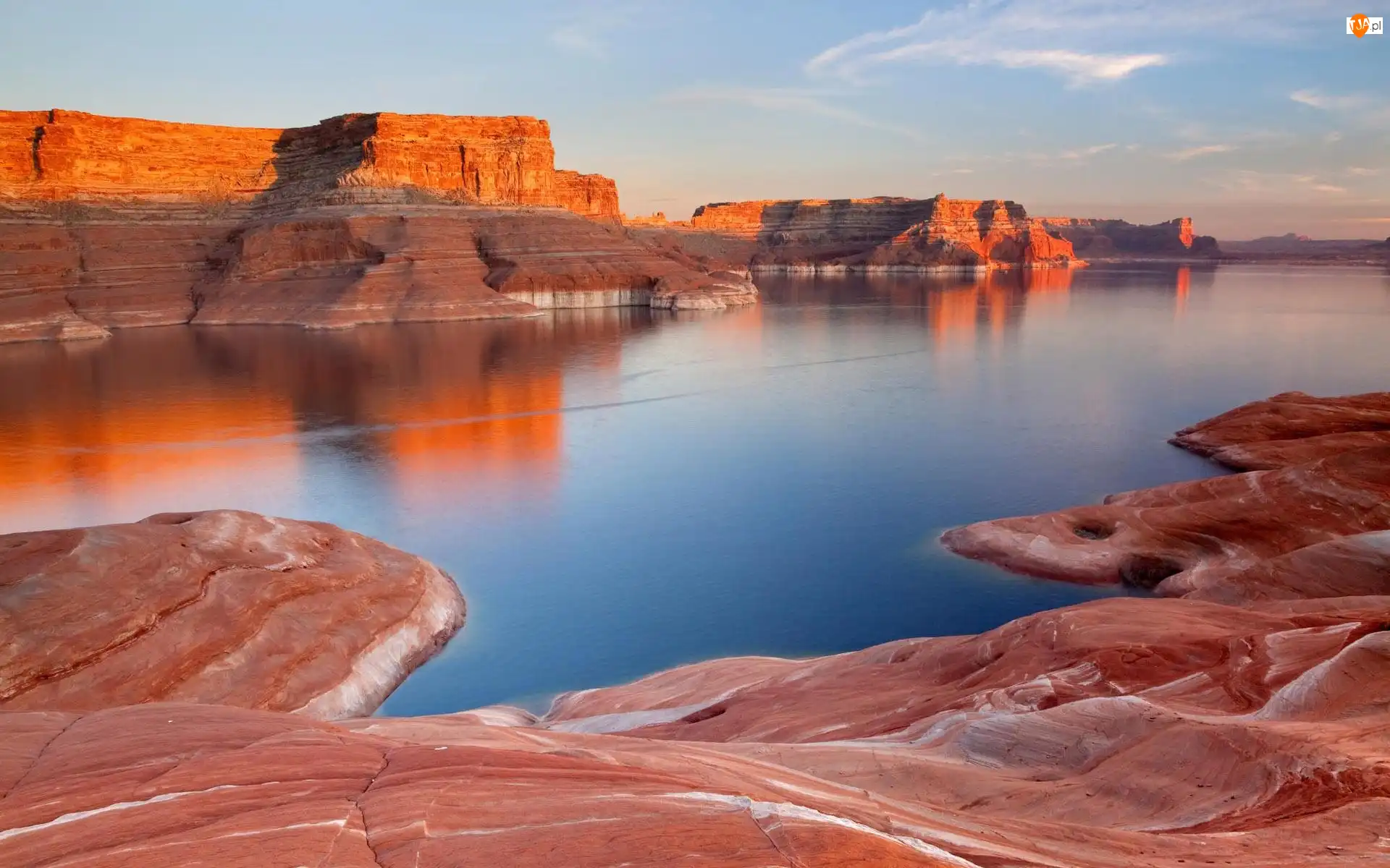 Jezioro, Grand Kanion, Arizona, Stany Zjednoczone