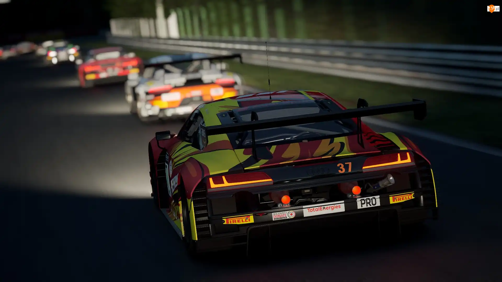 Assetto Corsa Competizione, Tor, Wyścig, Gra