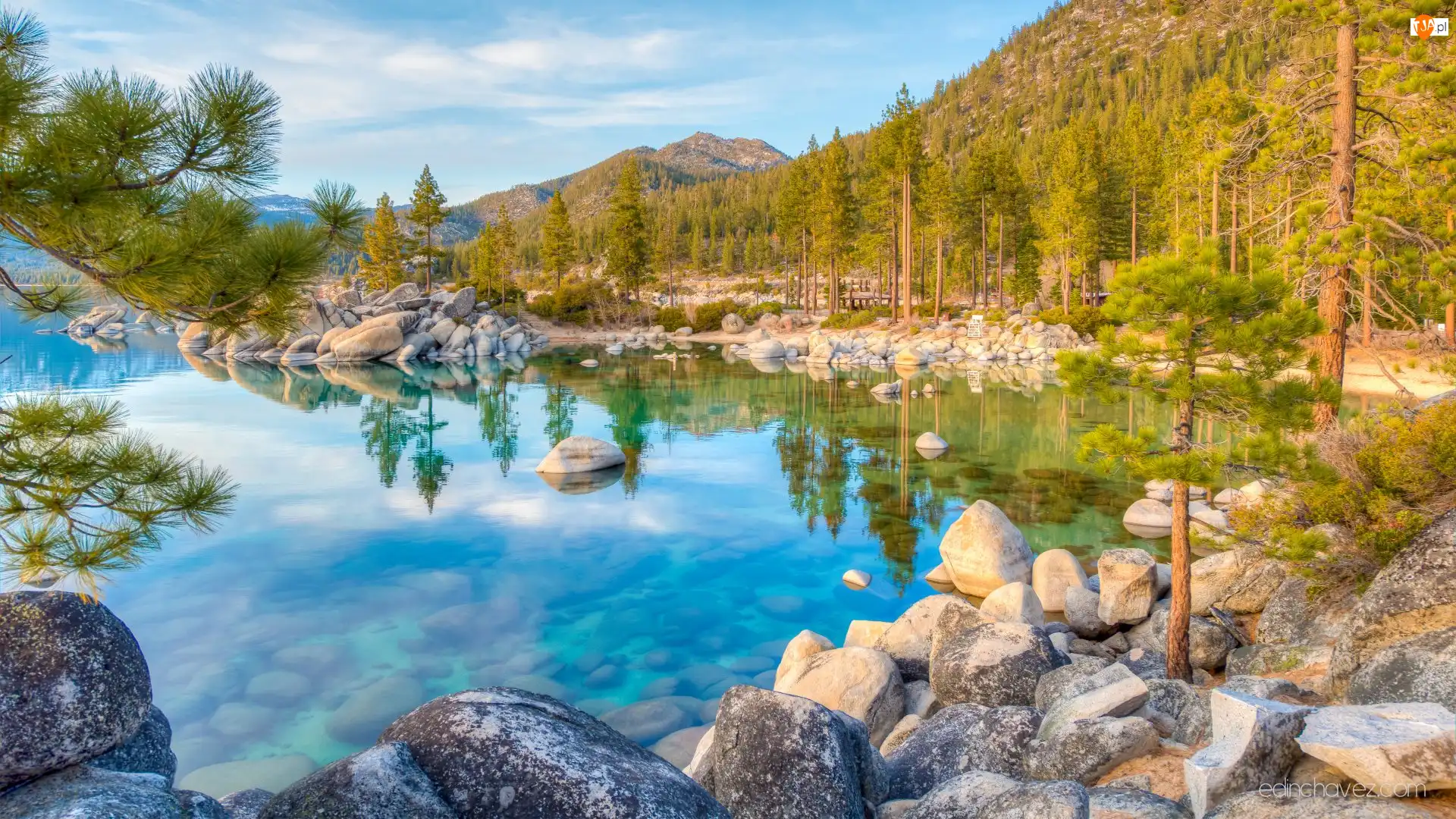 Kamienie, Stany Zjednoczone, Jezioro Tahoe, Góry Sierra Nevada
