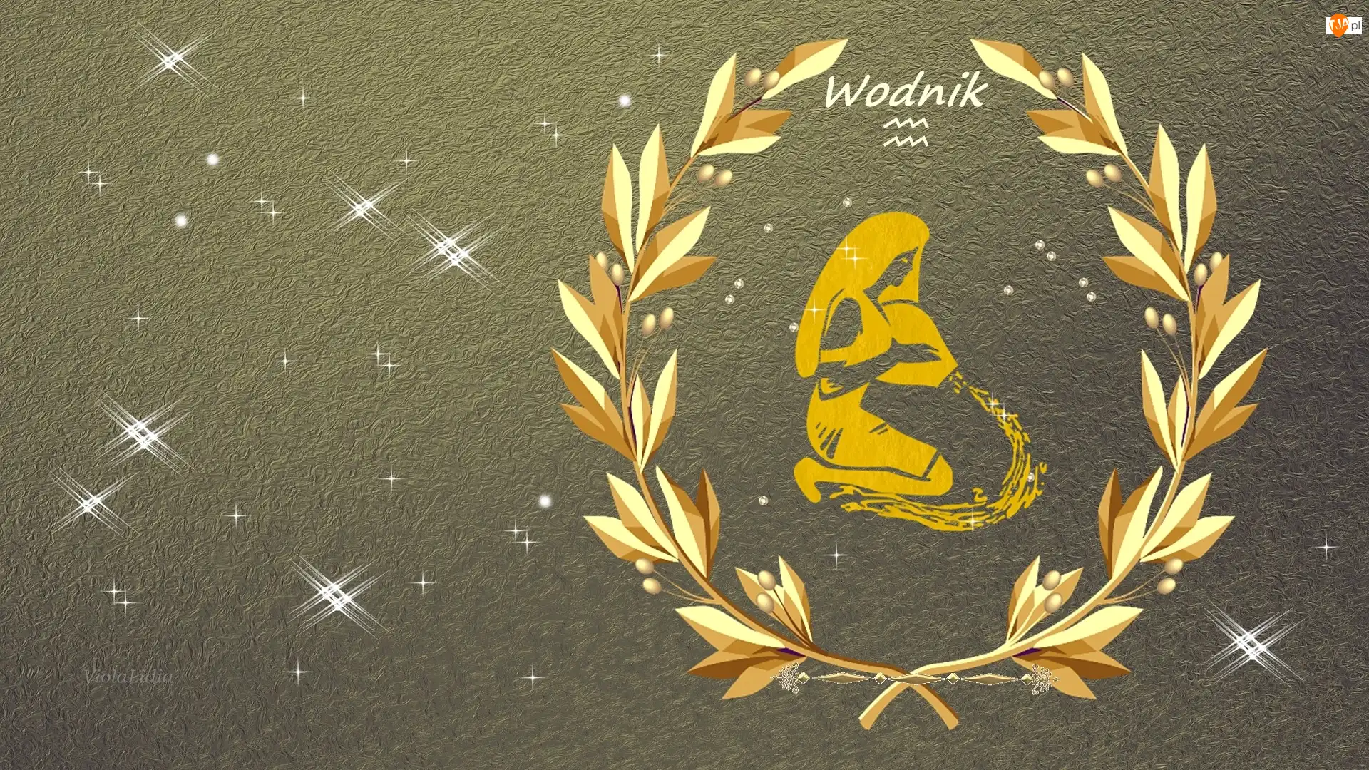 Wodnik, Grafika, Znak, Zodiaku
