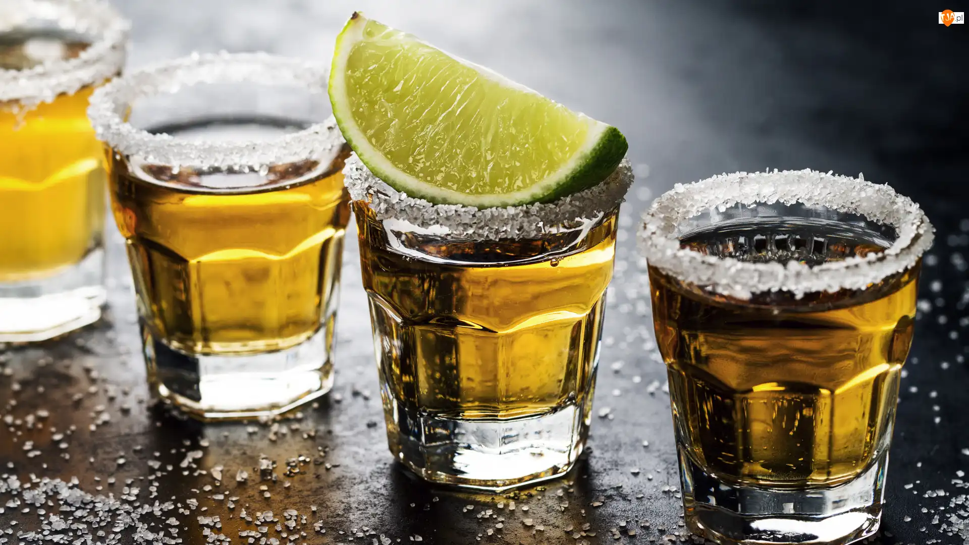 Limonka, Kieliszki, Tequila