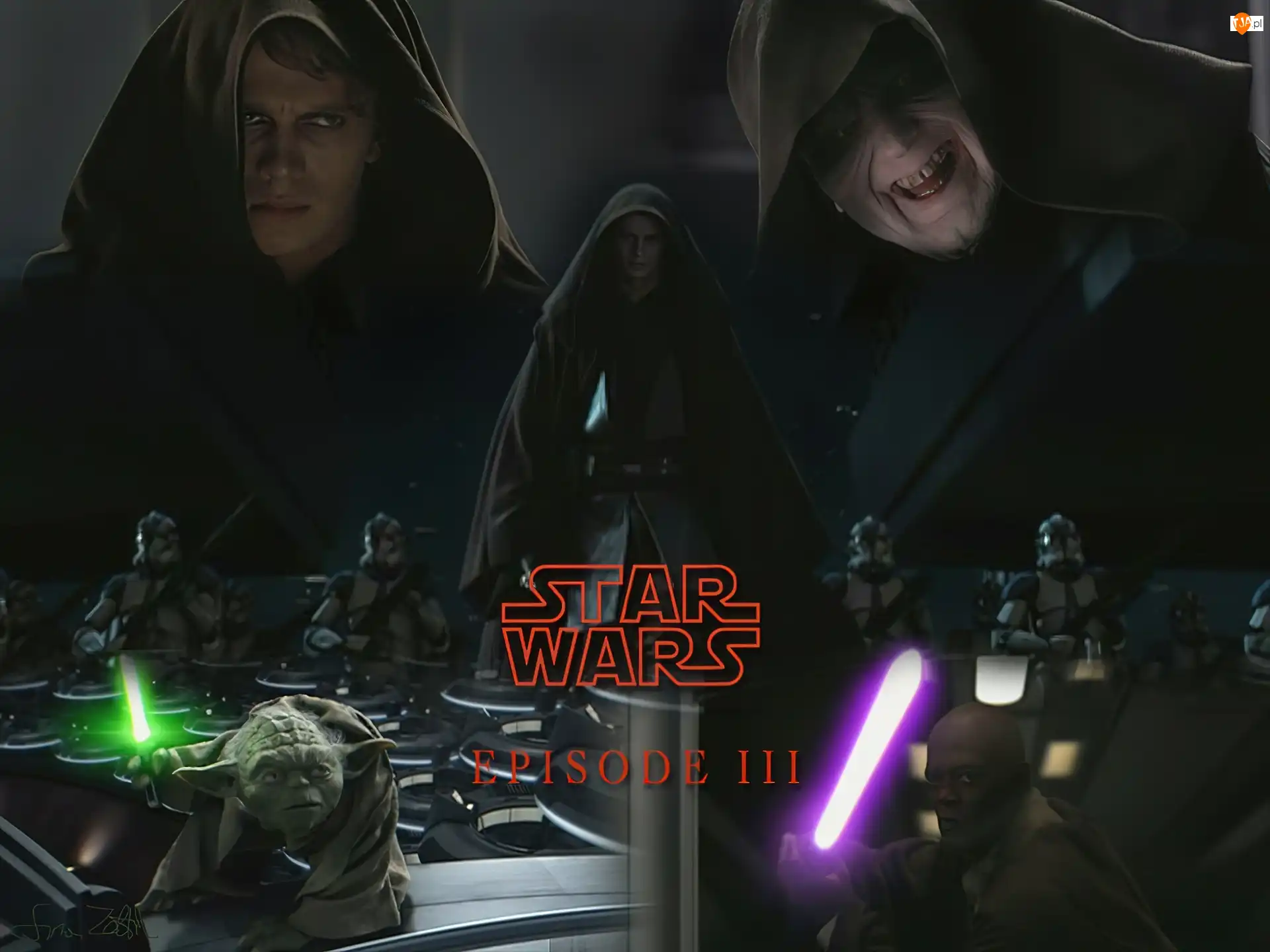 mężczyźni, laser, kaptur, Star Wars, żołnierze