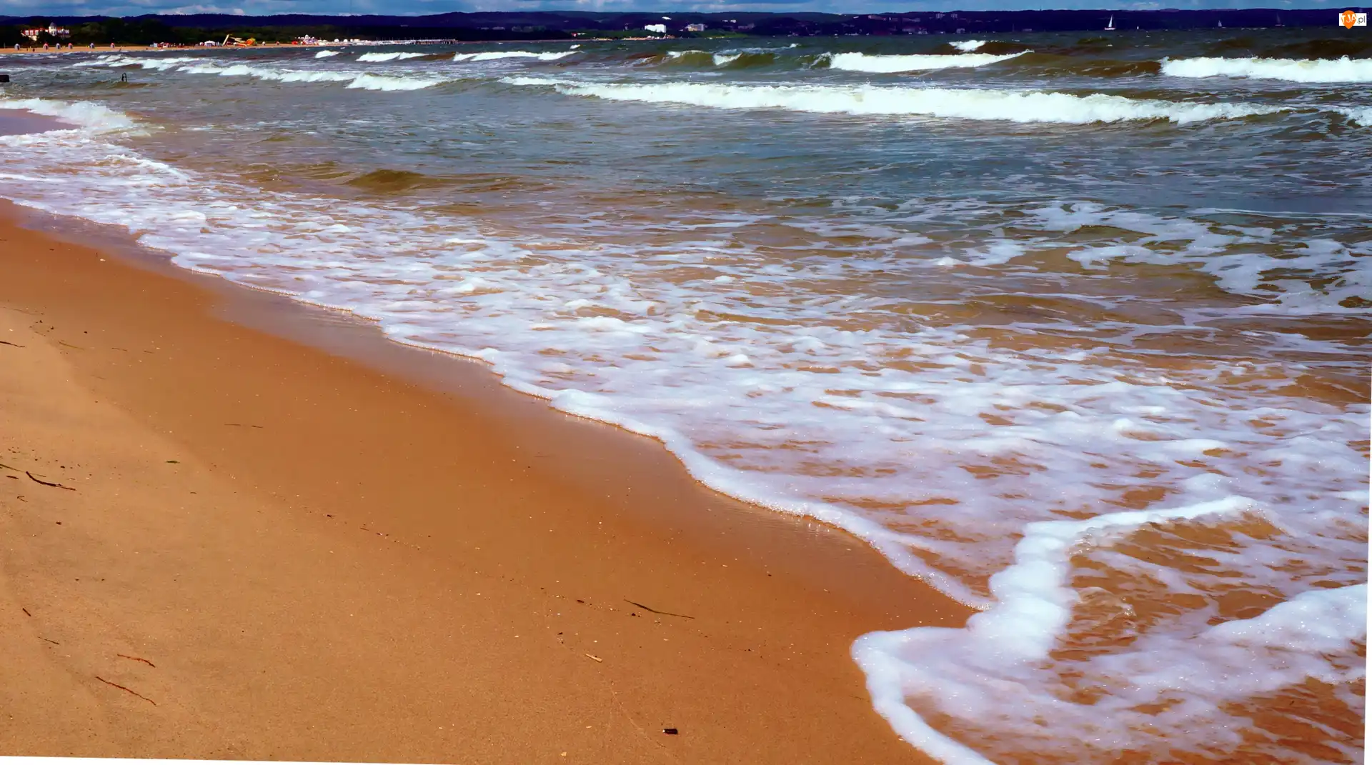 Fale, Plaża, Morze, Piasek