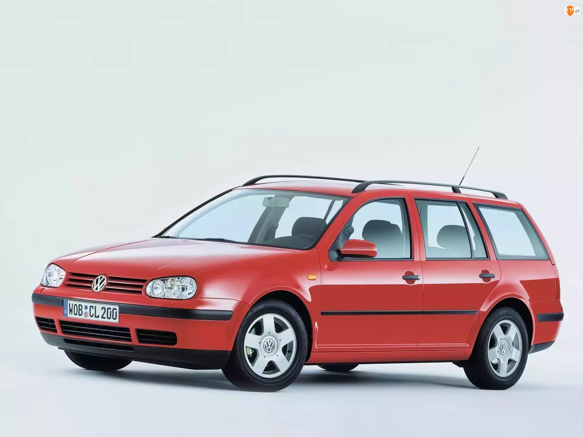 Czerwone, Volkswagen Golf 4, Kombi