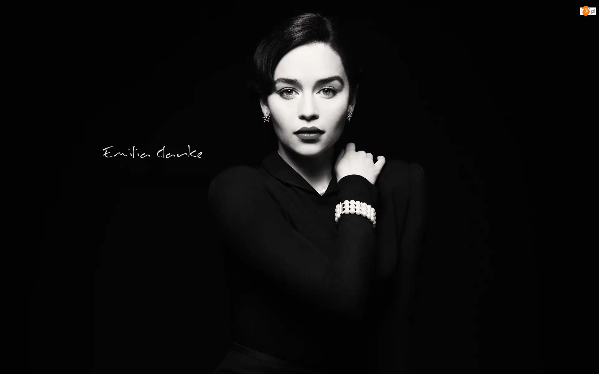 Czarno-Białe, Kobieta, Aktorka, Emilia Clarke