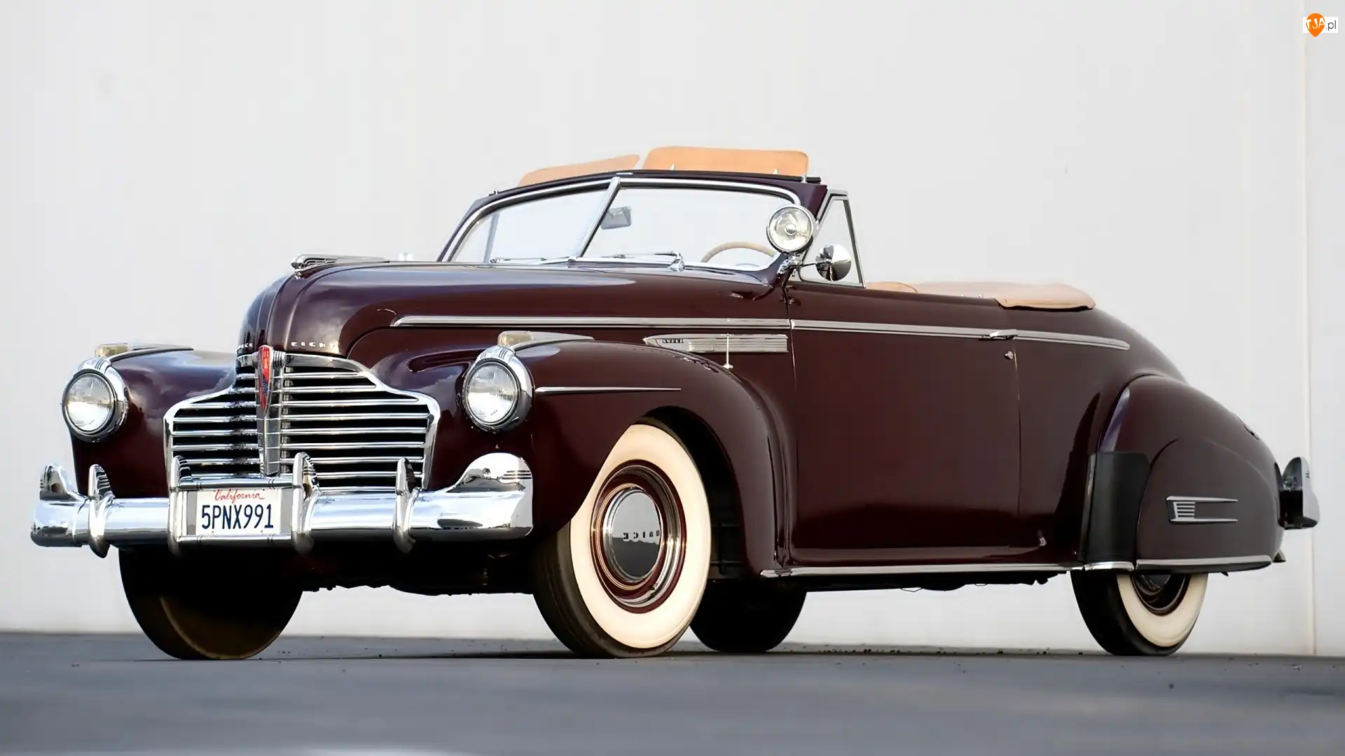 1941, Zabytkowy, Buick Convertible