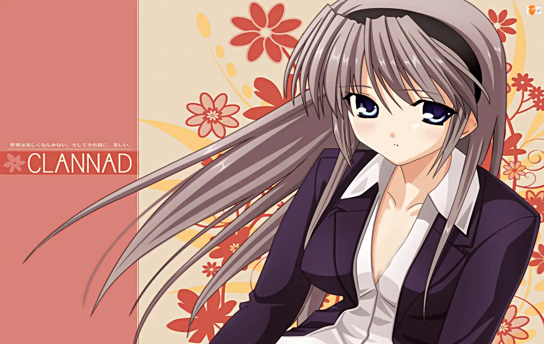 dziewczyna, Clannad, Tomoyo Sakagami, anime