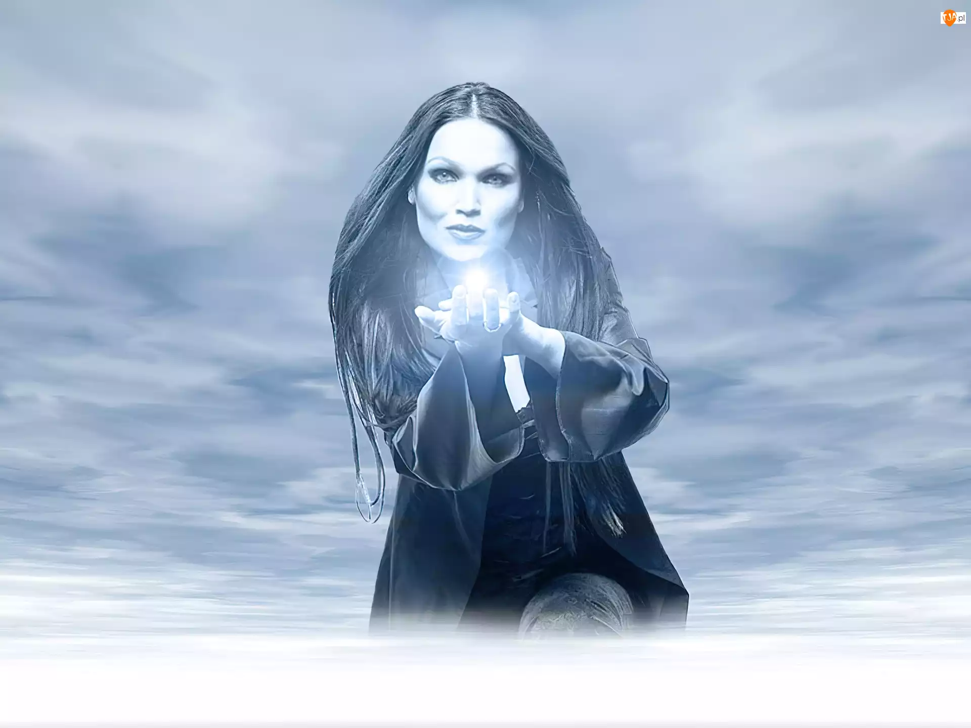 kobieta, Nightwish, światełko