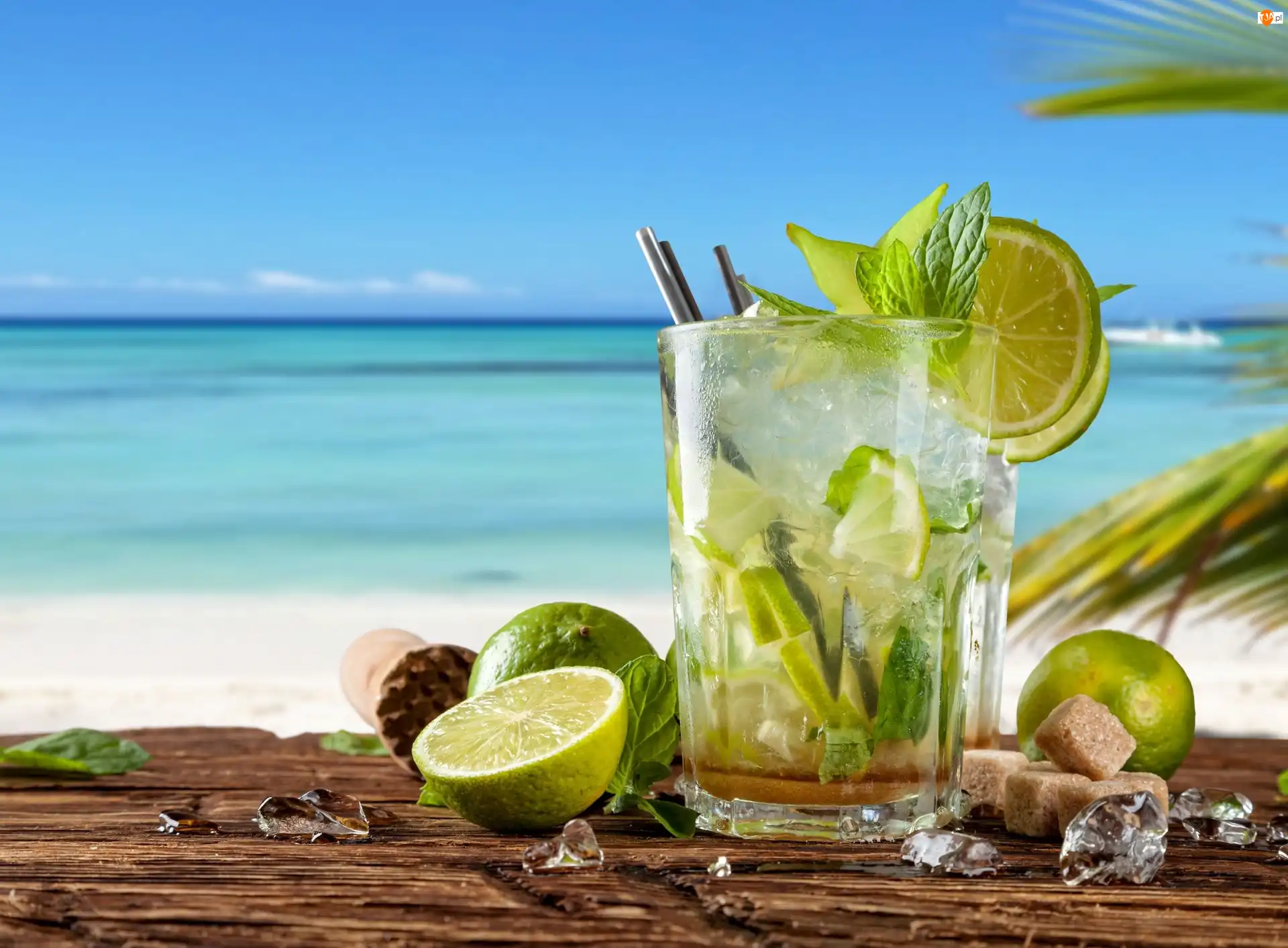 Limo Mojito, Limonki, Drink, Lato, Szklanka