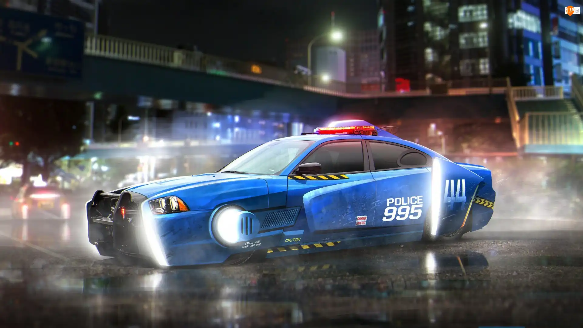 Policyjny, Samochód, Ulica, Blade Runner 2049 - Łowca androidów 2049, Dodge Charger, Film