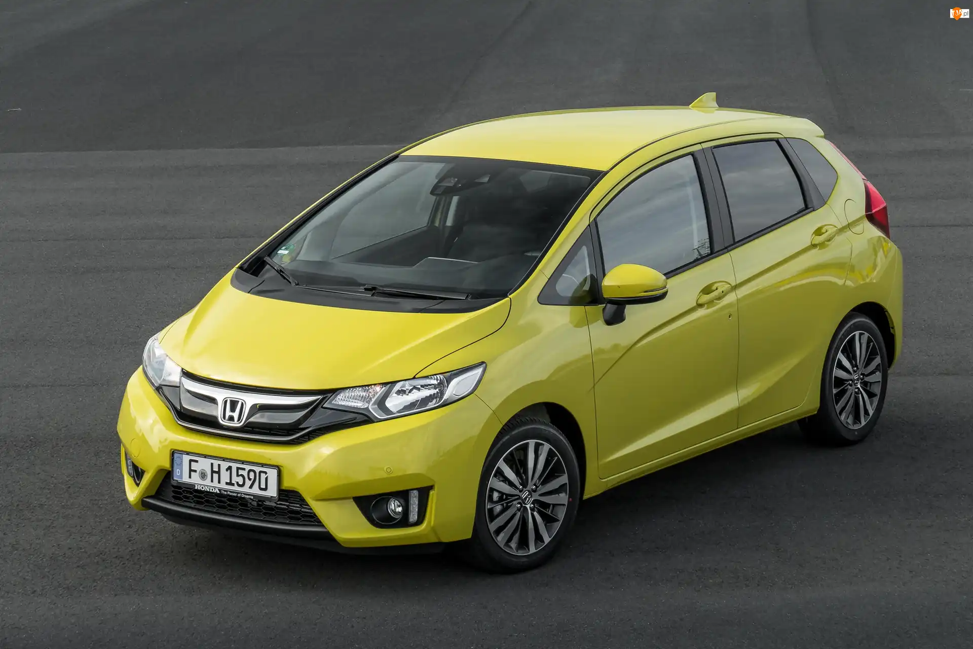 2015, Żółta, Honda Jazz