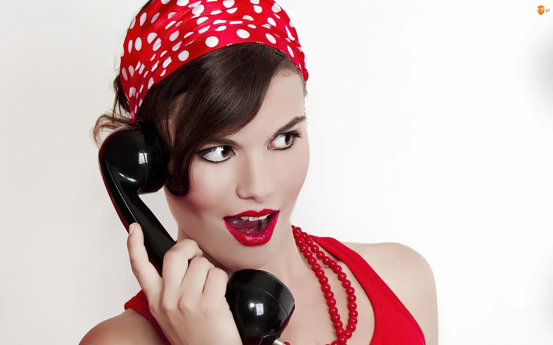 Słuchawka, Dziewczyna, Telefon