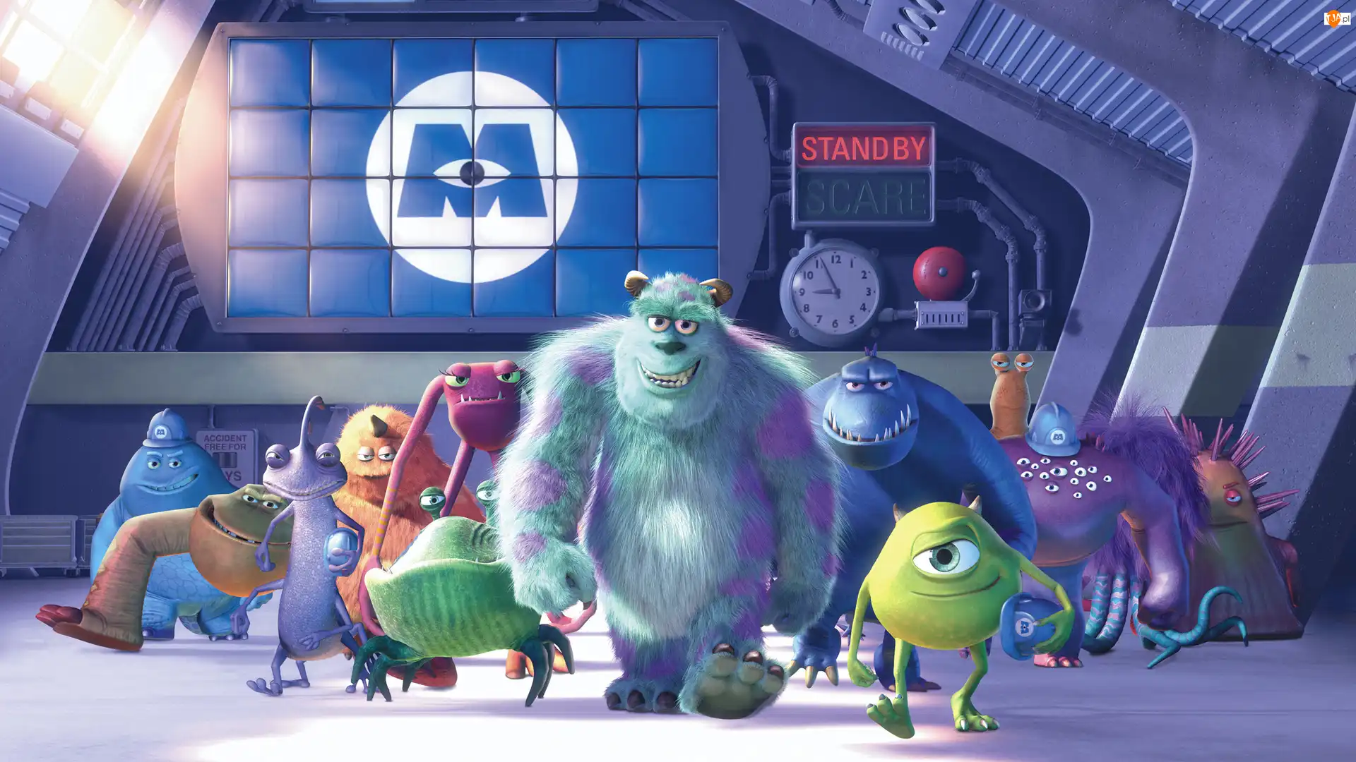 Stworki, Bajka, Potwory i spółka, Monsters Inc